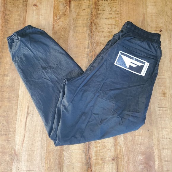 Nike Flight Basketball Nylon Pants Black Men's CN8 - Picture 6 of 10